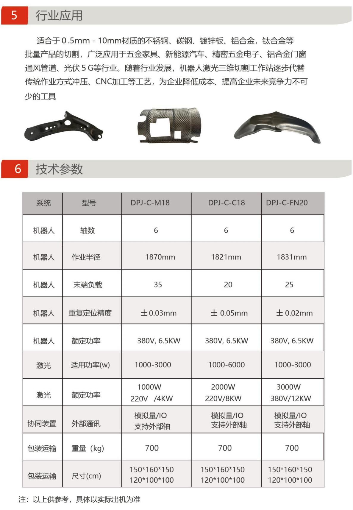 激光切割机器人